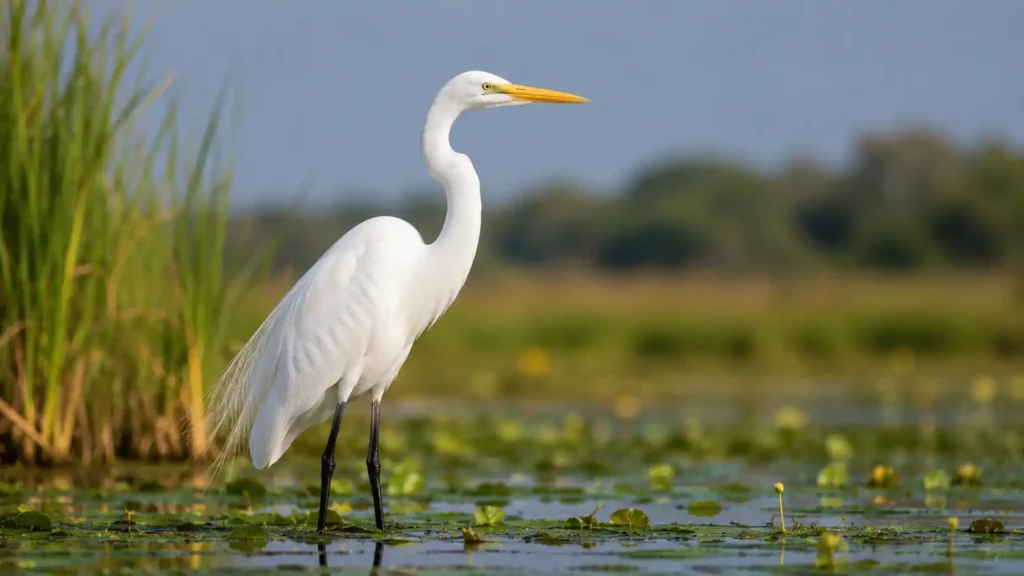 Great Egret White Sentinel of Wetlands
