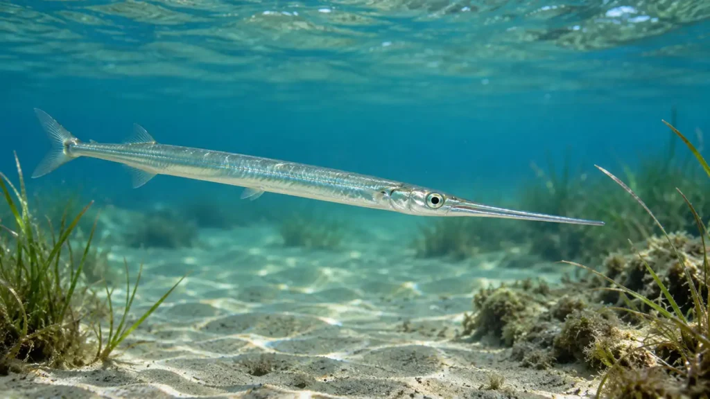 Needlefish Thin Fish of Shallow Waters