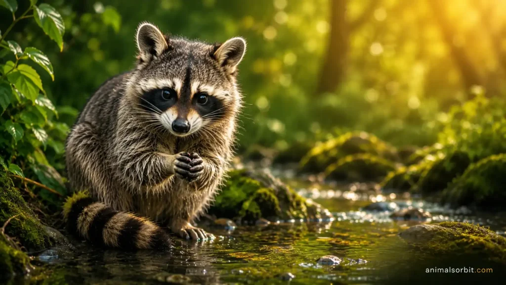 Raccoons  World Cleanest Animal 