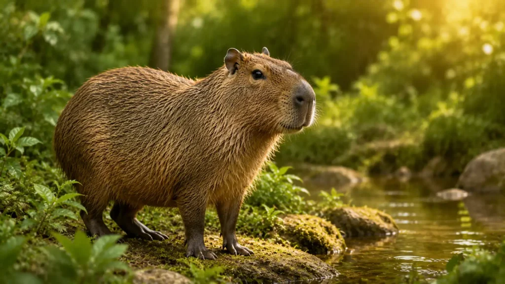 Capybara Animal like hamster 