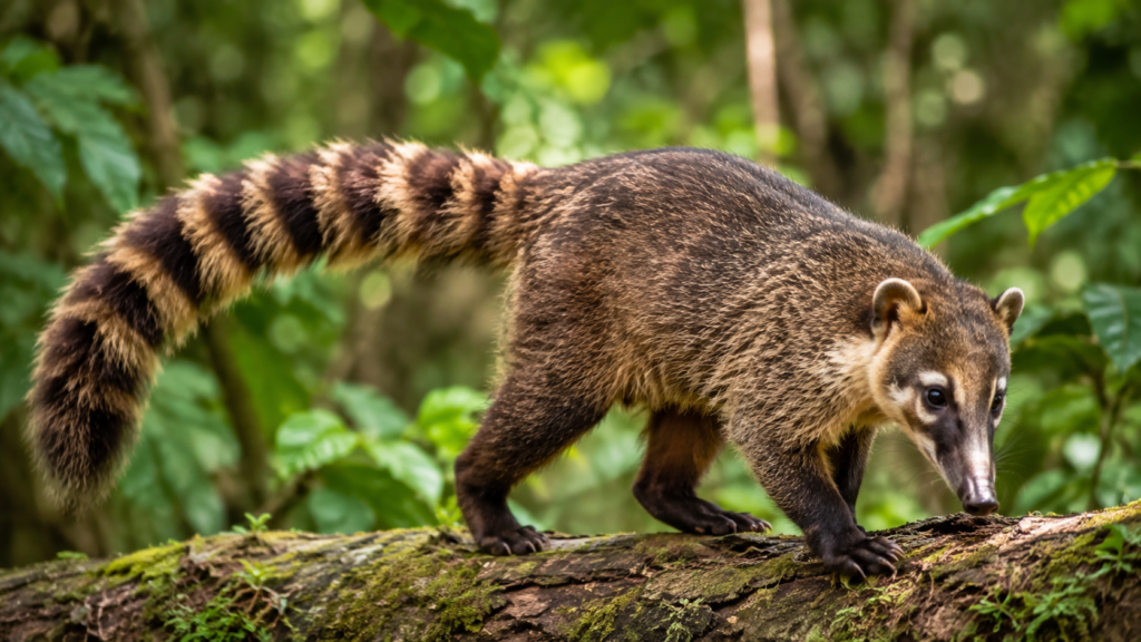 Coati same like raccoon