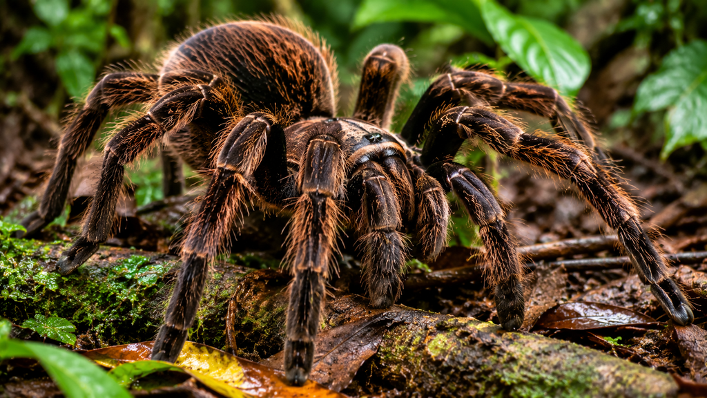 Goliath Birdeater rain forest animals