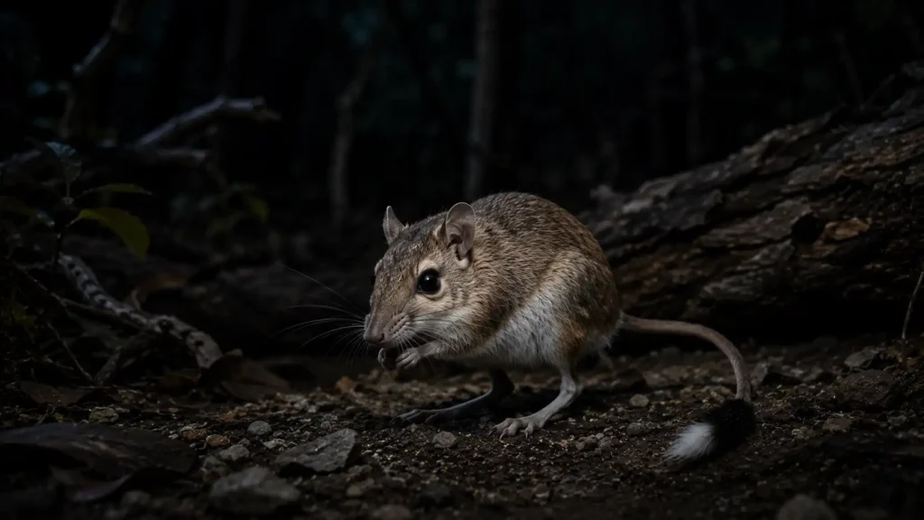 Kangaroo Rat A night animal