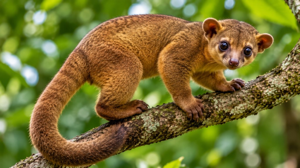 Kinkajou same like raccoon