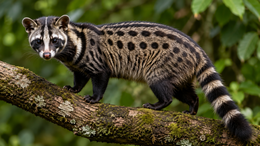 Palm Civet animal like raccoon