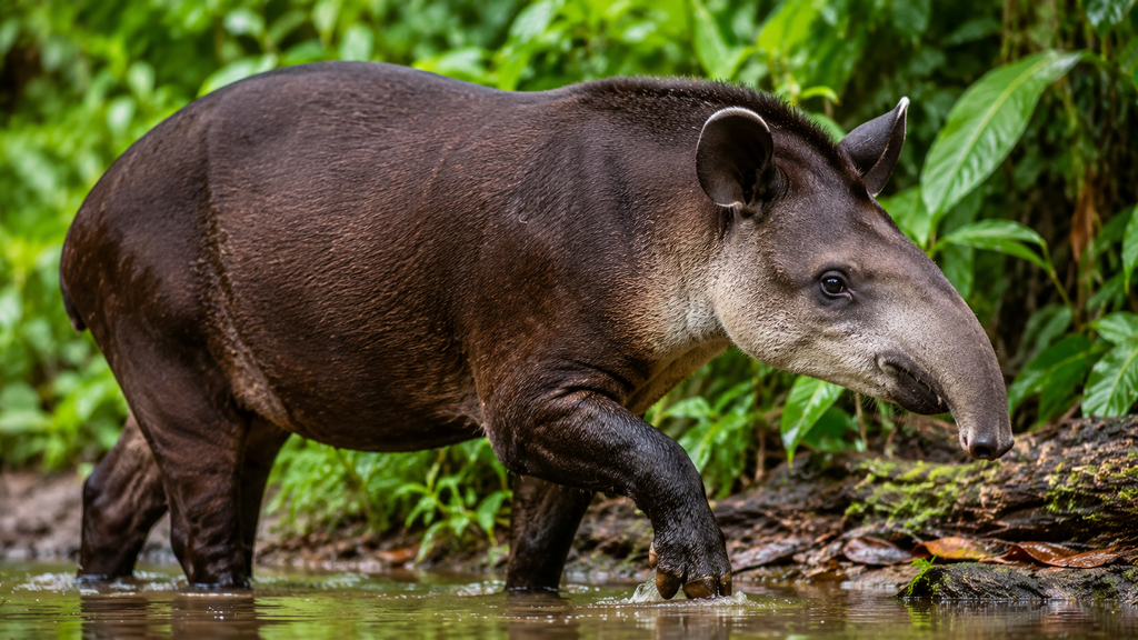 Tapir rain foret aimals