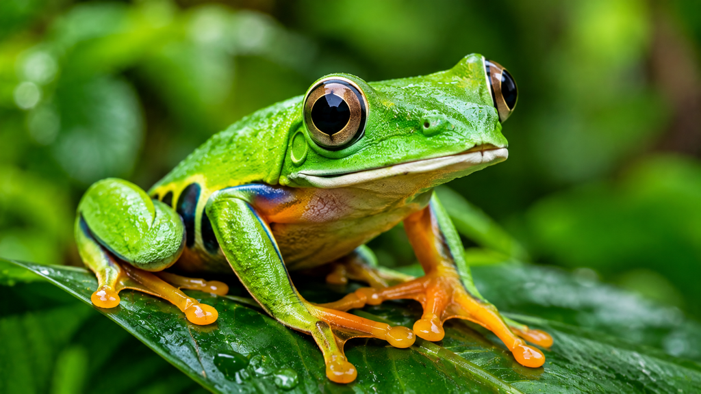 White-Lipped Tree Frog