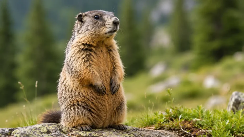 animals similar to groundhog