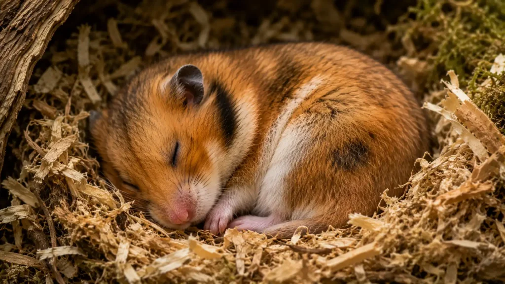 hamster sleepest animal