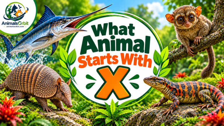 animal starts with x