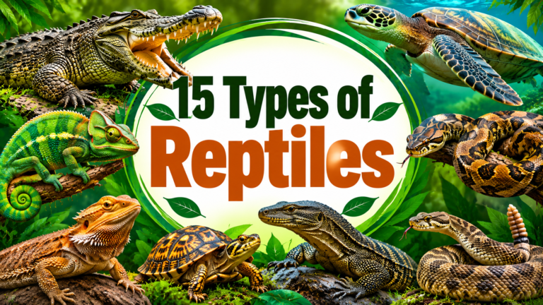 types of reptiles